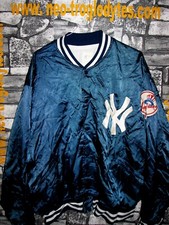 Vintage NY Yankees Major league jersey shirt trikot maillot satin  jacket '70s