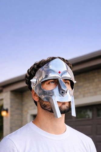 Maschera viso gladiatore