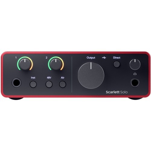 Focusrite scarlett solo - solo, 4th