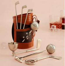 Golf Set bar vintage club cocktail vintage Mixing box cocktail Drink