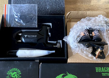 Kit Tatuaggi Completo Dragonhawk, Macchine a bobina e rotativa.  Aghi, pelli etc