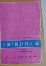 Nicola Petruzzellis Corso di storia della filosofia  e della pedagogia 2 volumi