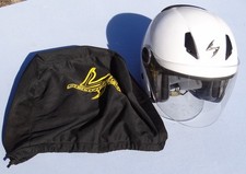 White Scorpion EXO Motorcycle