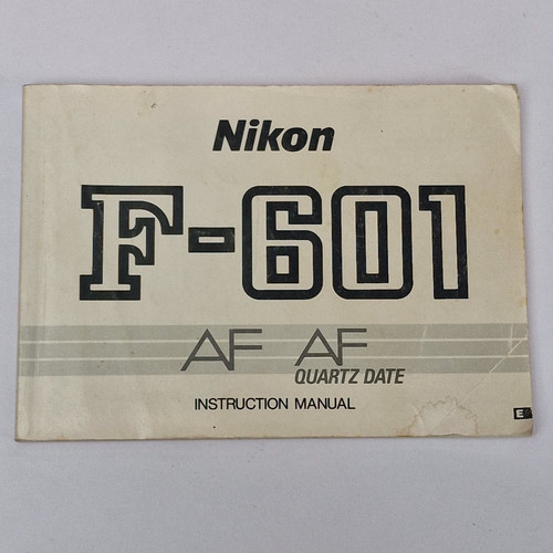 Nikon 601 qd - nikon, f-601
