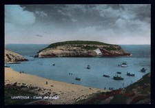 cartolina LAMPEDUSA l'isola dei conigli