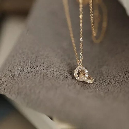 Ciondolo donna diamante creato