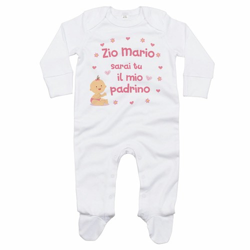 Tutina neonata personalizzata