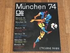 Album figurine PANINI MUNCHEN 74 vuoto vuoto video COPIA sticker wc mondiali 1974 coppa 70