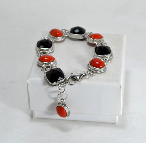Bracciale argento 925 ovali - 925,