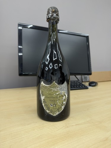 Vintage bottle dom - dom, perignon
