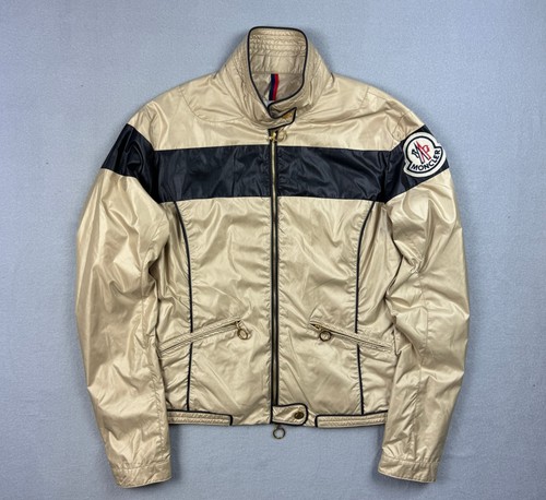 Giacca moncler beige nera - moncler,