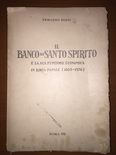 Ermanno ponti banco - il, di