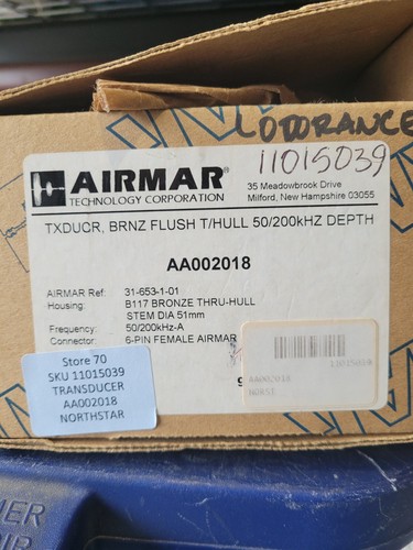 Airmar transducer bronze - transducer,