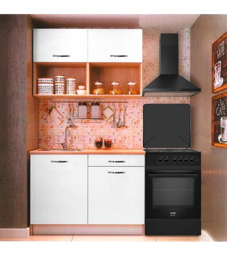 Cucina cuneo 120 220 cm - cucina, h
