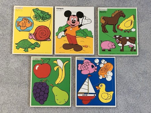 Puzzle vintage playskool - puzzle,