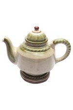 BAVARIA PORZELLAN Caffettiera vintage motivo floreale multicolore