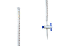 GRADUATED BURETTE WITH PTFE