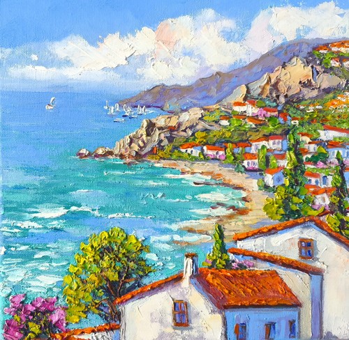 Dipinto olio originale - dipinto,
