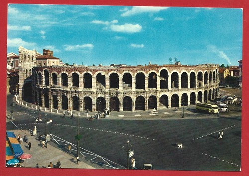 Cartolina italia verona - nv,