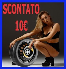 Ruotino Fiat Punto Punto Evo 15" Ruota di Scorta  per Auto accessorio ricambio