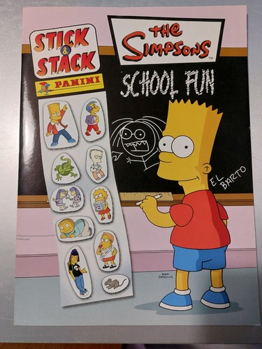 The simpsons stick - stick, e