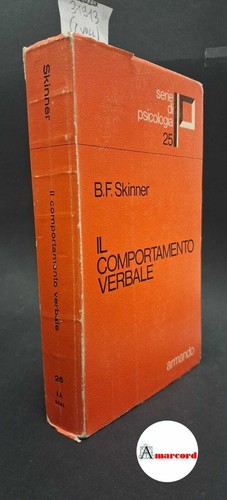 Comportamento verbale - comportamento,