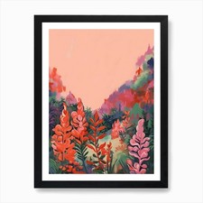 Quadro Boho fiori selvatici