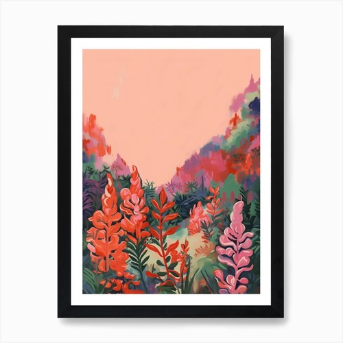 Quadro boho fiori selvatici - quadro,