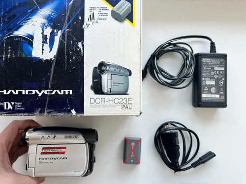 Sony handycam dcr - sony, dcr-hc23