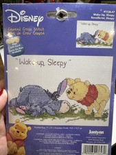 Pennino Janlynn Kit Punto Croce Eeyore Pooh 'Wake Fino Assonnato' Carta Regalo