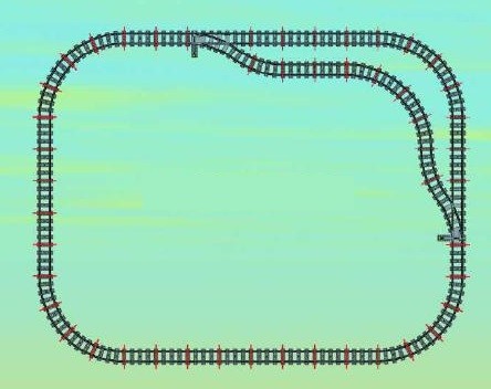 Lego treno ferrovia 7895 - rc,