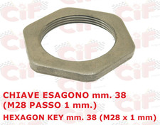 Dado fissa girante frizione - dado,