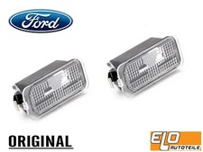 2x LUCI TARGA ORIGINALI FORD ILLUMINAZIONE C-MAX FIESTA FOCUS GALAXY