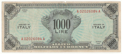 1000 lire serie 1943 - 1000,