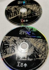 2Pac - Greatest Hits 2 CD 1998 Interscope Records Discs Only Tested