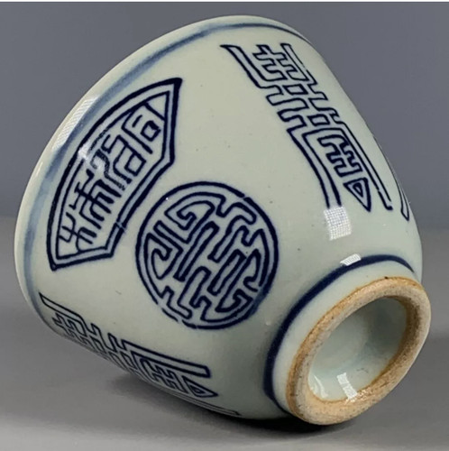 Chinese antique blue - antique, white