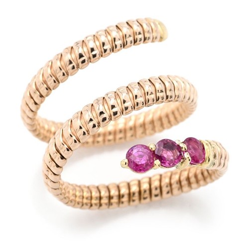 Anello serpente spirale - anello,