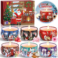 Candele Profumate Natalizie,6