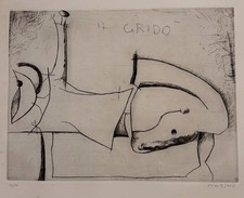 Acquaforte Marino Marini “Il