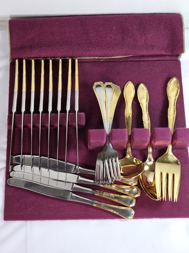 Gottinghen posate oro 24k - gottinghen,