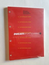 DUCATI ST3 aggiornamento UPDATE 2005 manuale officina GERMAN FRENCH SHOP MANUAL