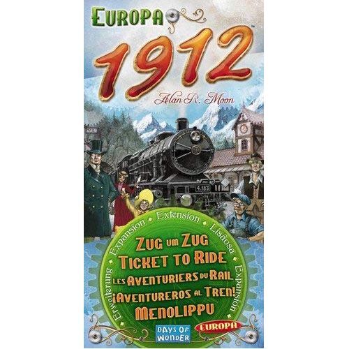 Ticket ride europe 1912 - ride,