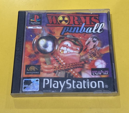 Worms pinball gioco ps1 - worms,