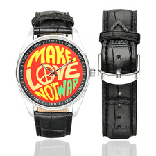 Orologio retrò MAKE LOVE NOT