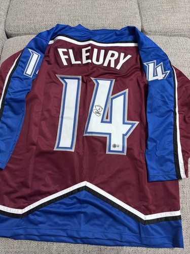 Theoren fleury signed - fleury,