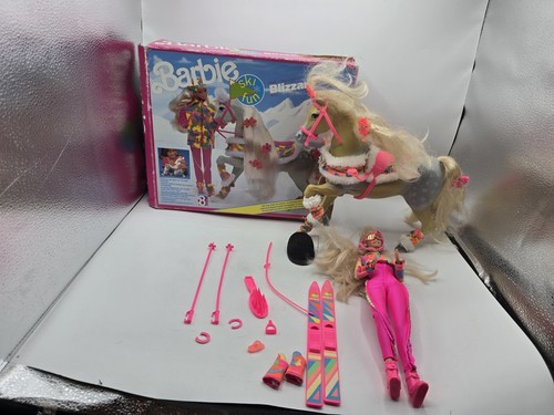 Vintage ski fun barbie - vintage,