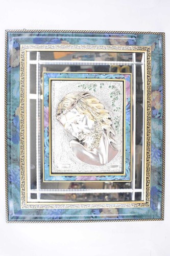 Quadro sacro cristo argentato - quadro,