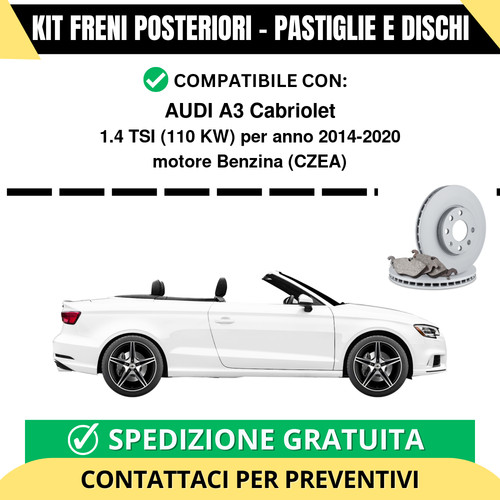 Kit freni posteriori per - posteriori,