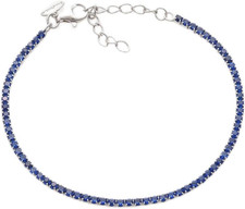 Bracciale Tennis Acciaio Con