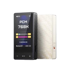 FiiO QX13 Amplificatore Portatile DAC e Cuffie 3.5mm 4.4mm USB C Titanio Oro